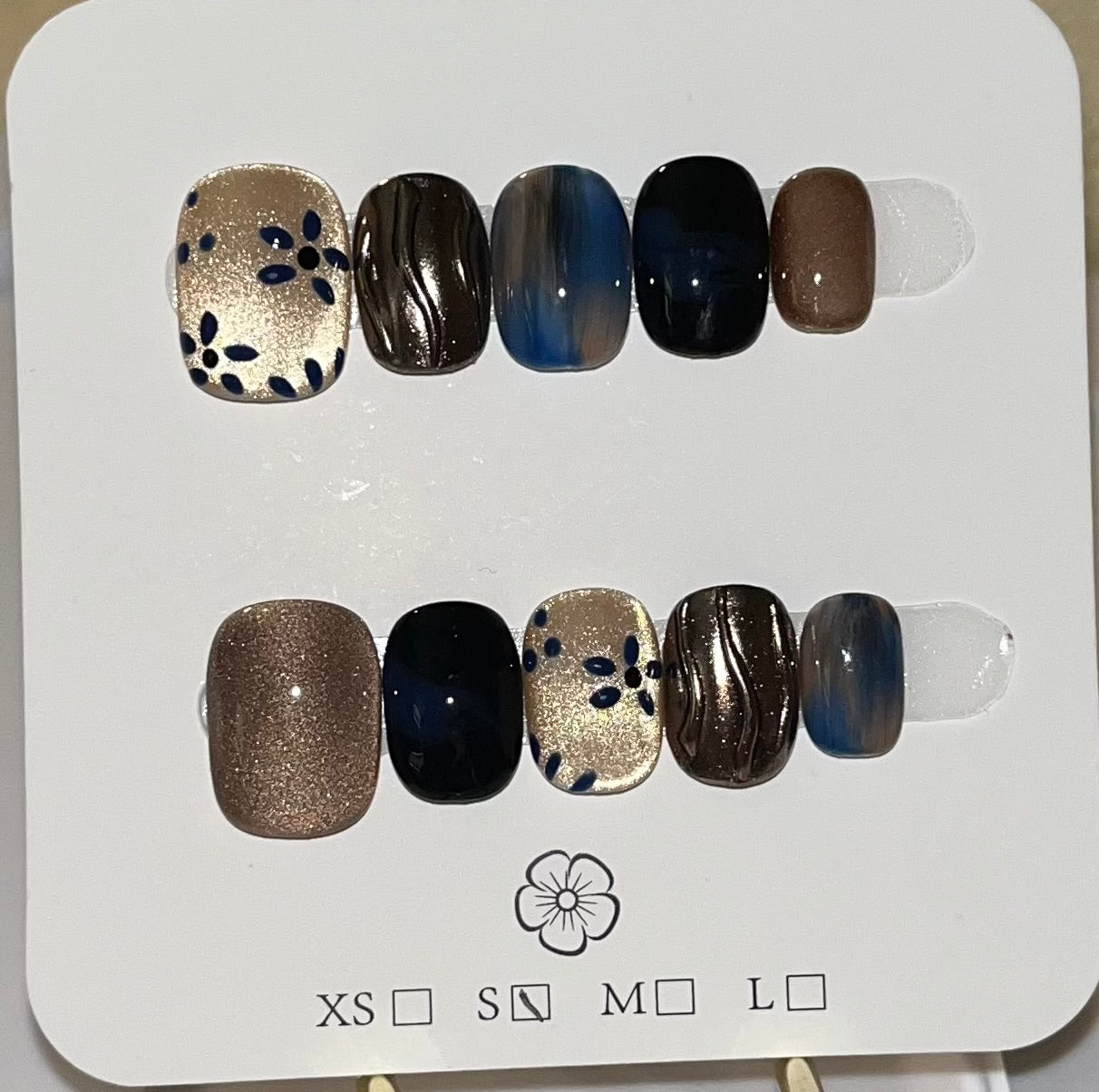 Midnight Luxe Press-On Nail Set