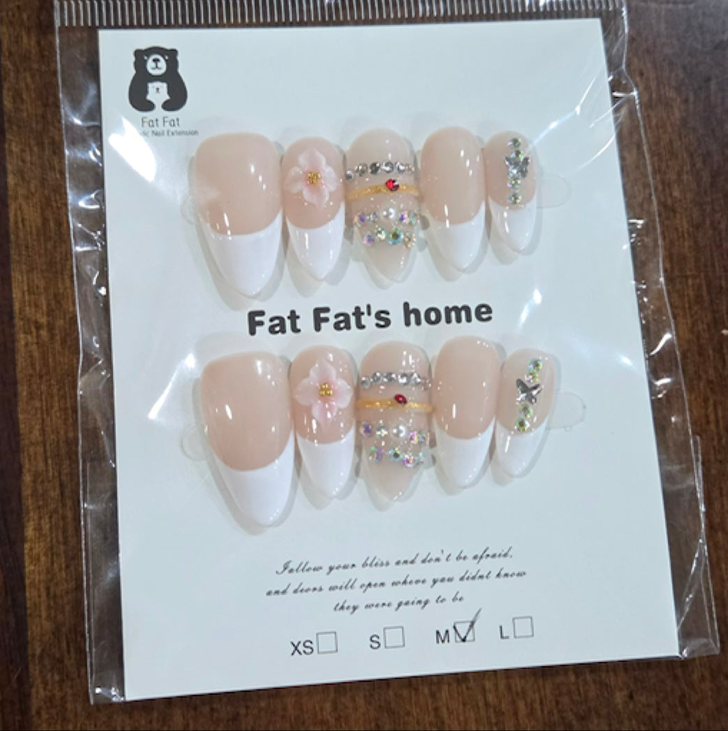 Garden Gem Press-On Nail Set