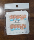 Sky Petal Press-On Nail Set