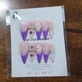 Purple Stiletto Luxe Press-On Nail Set