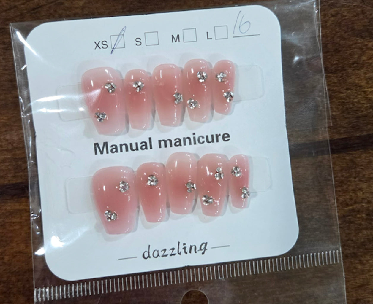 Sparkle Bloom Press-On Nail Set