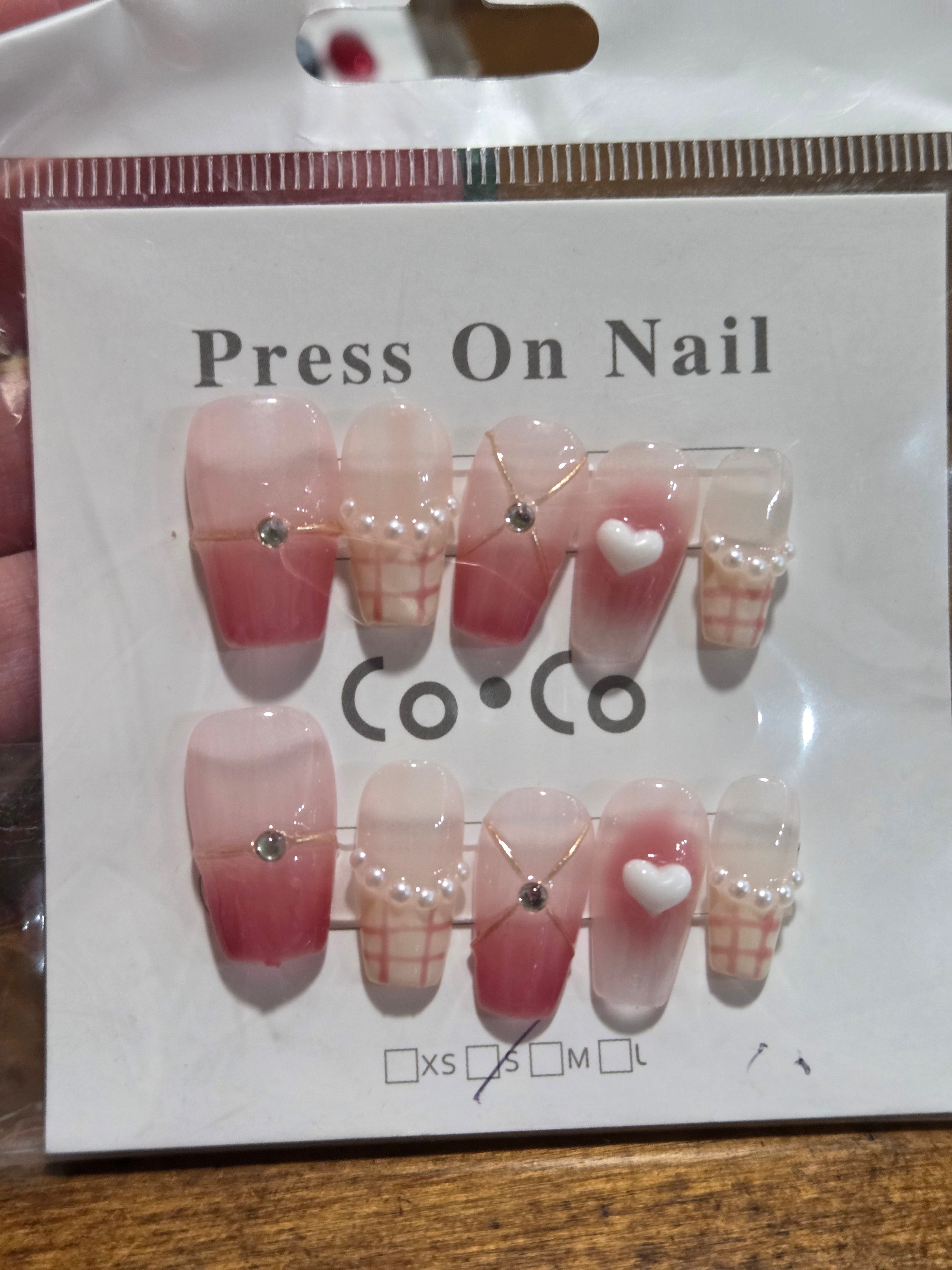 Star Dust Press-On Nail Set