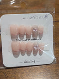 Set 7 — Blush Heart Press-On Nail Set