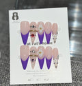 Violet Garden Press-On Nail Set